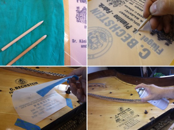 Soundboard Decal Application